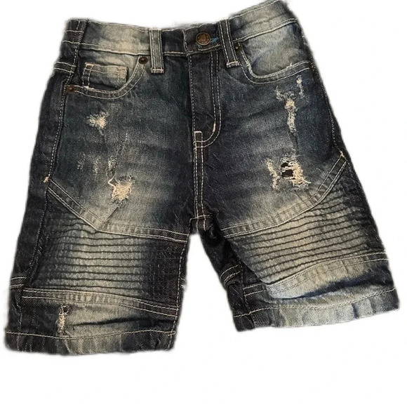 Toddler Boy’s Distressed Denim Shorts Size 3T - Picture 1 of 3